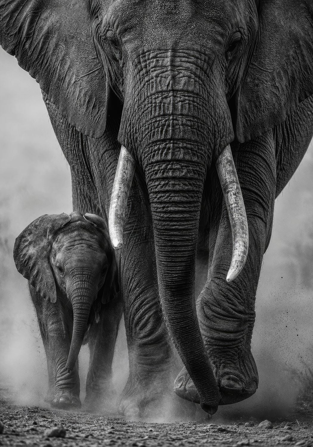 Elephants Together