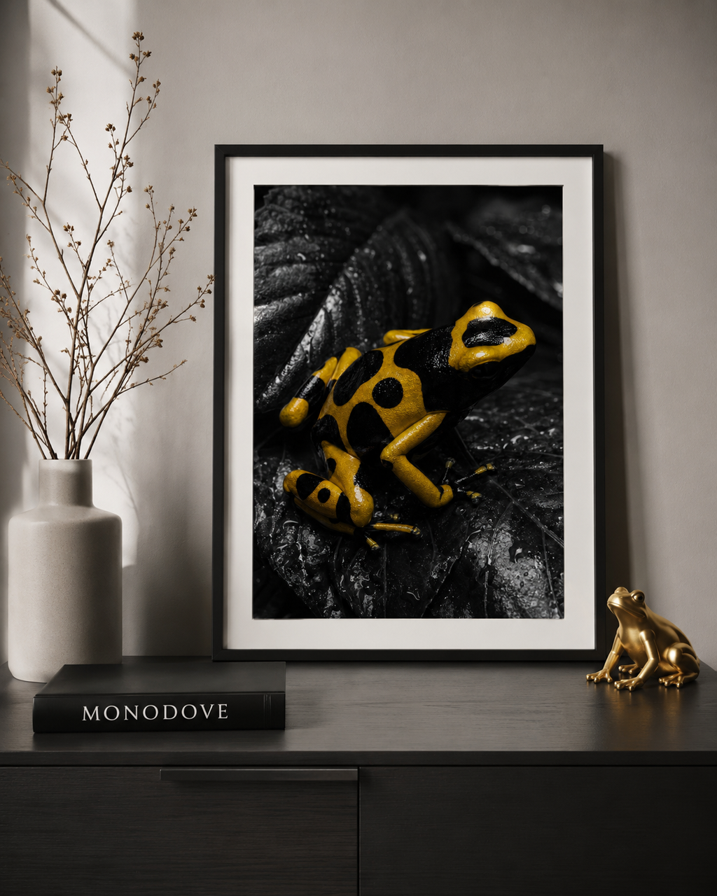 The Yellow Banded Poison Dart Frog