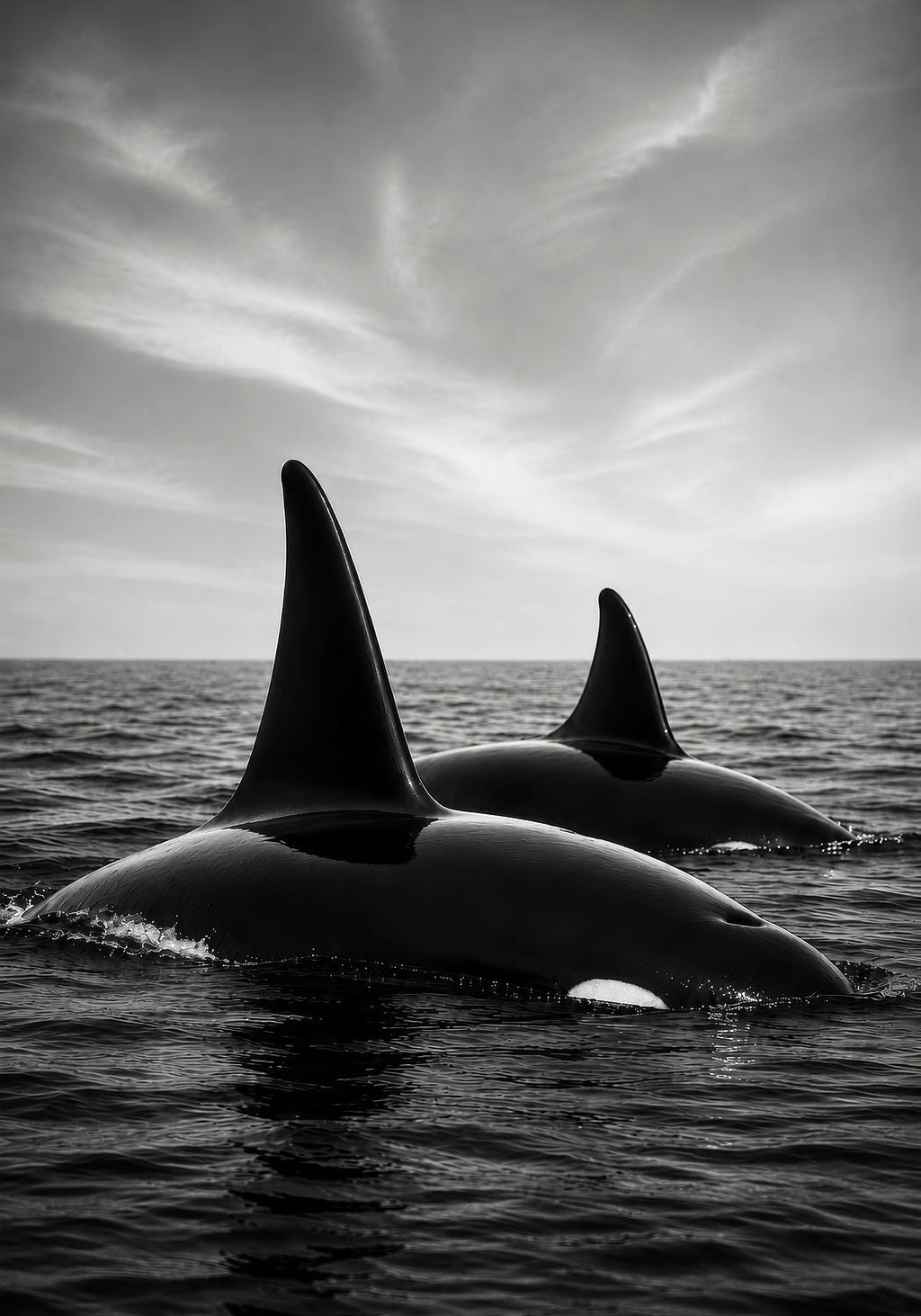Orcas on the Surface