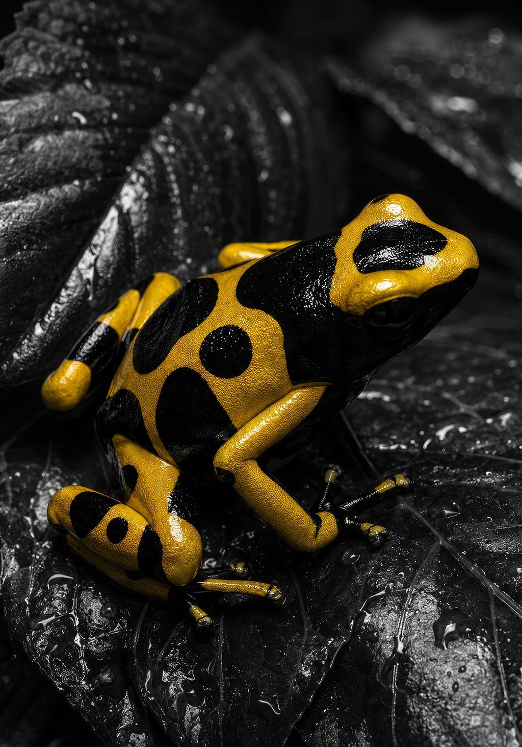 The Yellow Banded Poison Dart Frog